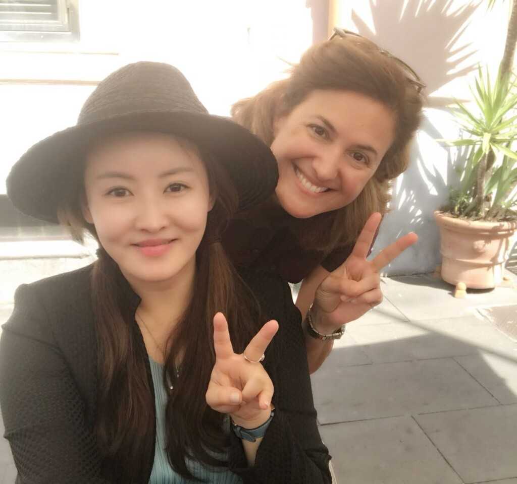Ilaria Toscano fondatrice di The K Beauty e Jina Lee fondatrice di Urang