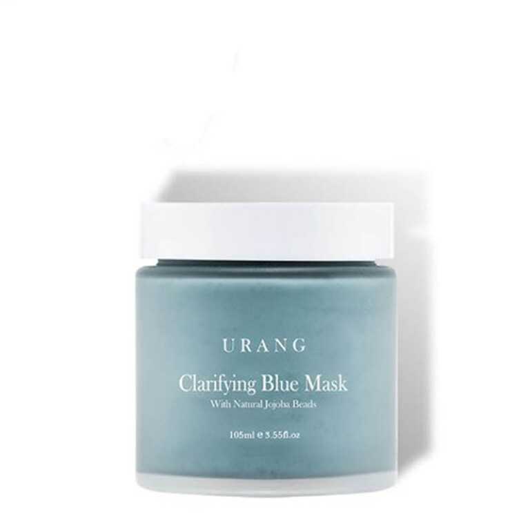 Urang Clarifying Blue Mask maschera viso biologica in argilla illuminante