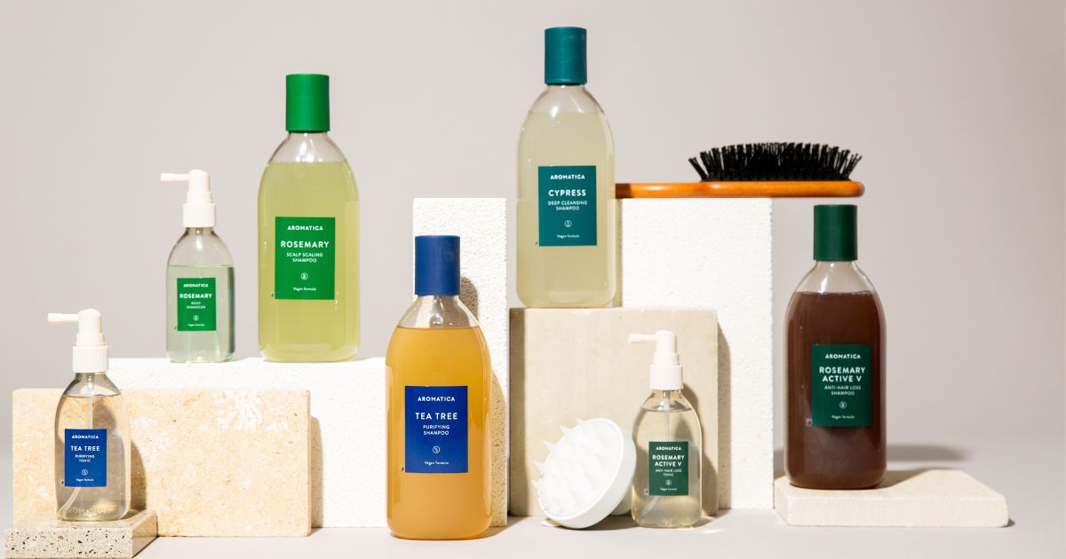 Aromatica capelli e corpo brand coreano