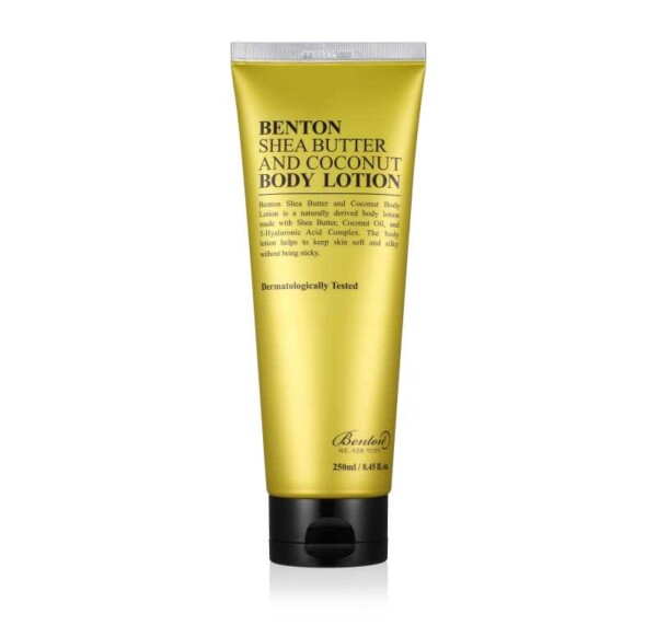 Benton Shea Butter and Coconut Body Lotion crema per il corpo