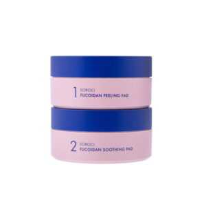 Fucoidan Peeling & Soothing Pad Set Soroci dischtti viso esfolianti e tonificanti