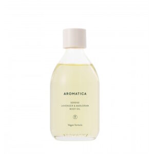 Serene Body Oil Lavender & Marjoram Aromatica olio corpo