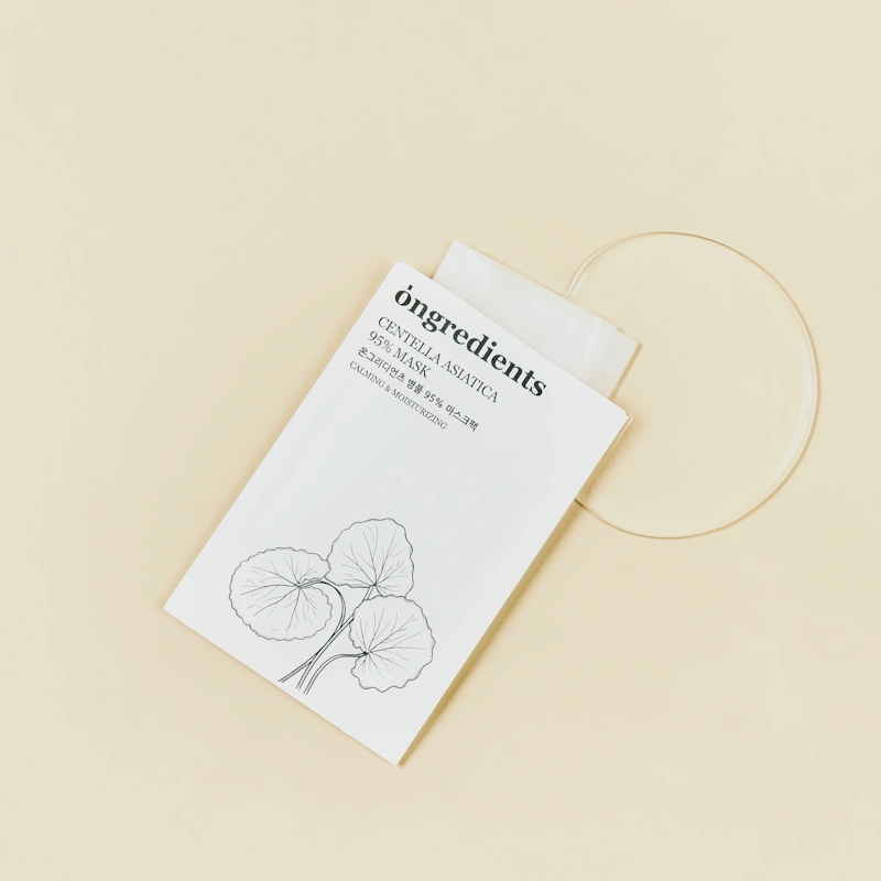 Centella Asiatica 95% Mask ongredientsmaschera viso lenitiva in tessuto