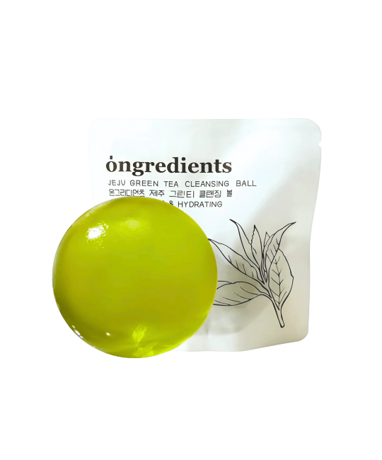 Jeju Green Tea Cleansing Ball òngredients