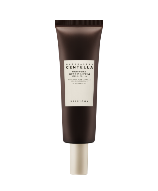 Madagascar Centella Probio-Cica Glow Sun Ampoule crema viso solare SKIN1004