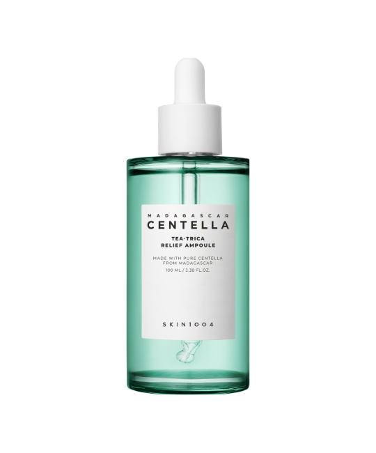 Madagascar Centella Tea-Trica Relief Ampoule 100ml siero viso pelle grassa SKIN1004
