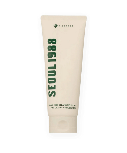 Seoul 1988 Cleansing Foam: Pine Cica 1% + Probiotics detergente schiumogeno viso