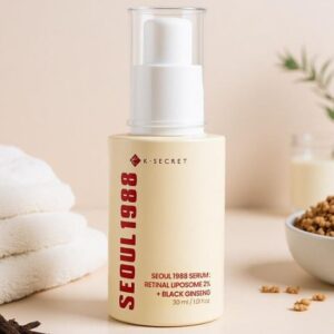 Seoul 1988 Serum: Retinal Liposome 2%+ Black Ginseng siero retinal viso K-Secret