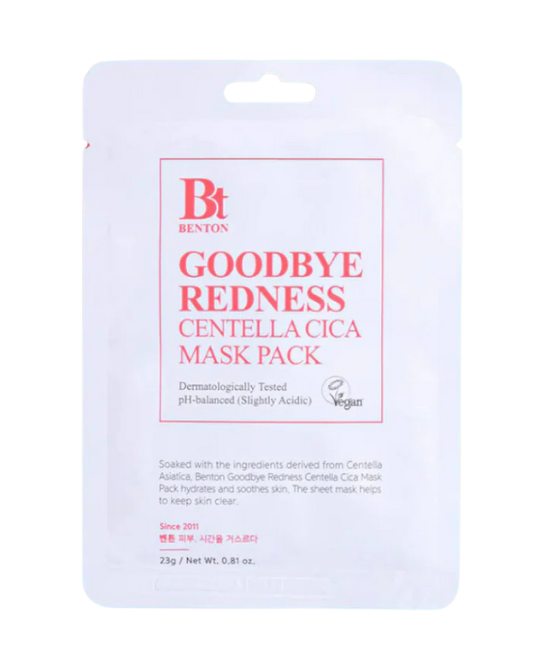 Goodbye Redness Centella Mask Benton