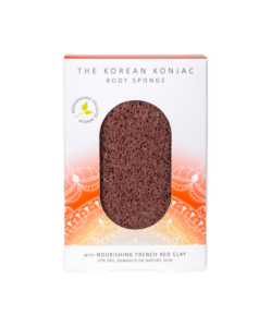 Mandala Body Sponge Red Clay