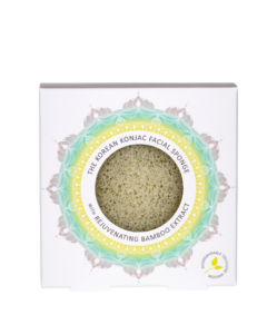Mandala Konjac Facial Sponge Bamboo Extract spugna viso