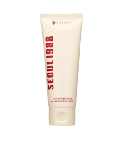 Seoul 1988 Cream: Snail Mucin 93% + Rice crema viso K-Secret