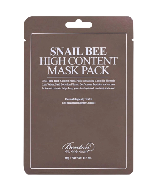 Snail Bee High Content Mask Benton