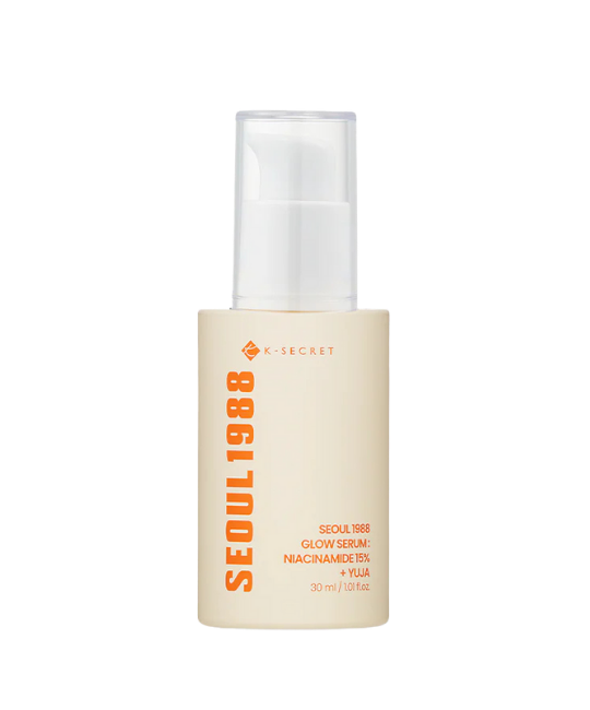 Seoul 1988 Glow Serum: Niacinamide 15% + Yuja siero illuminante K-Secret